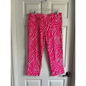 Lilly Pulitzer Pink Zebra Capris